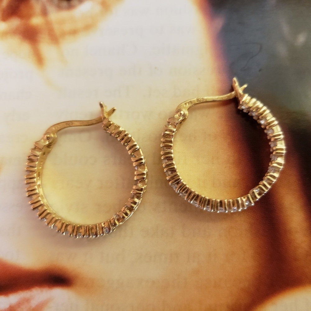 Bella Luce Cubic Zirconia Hoop Earrings